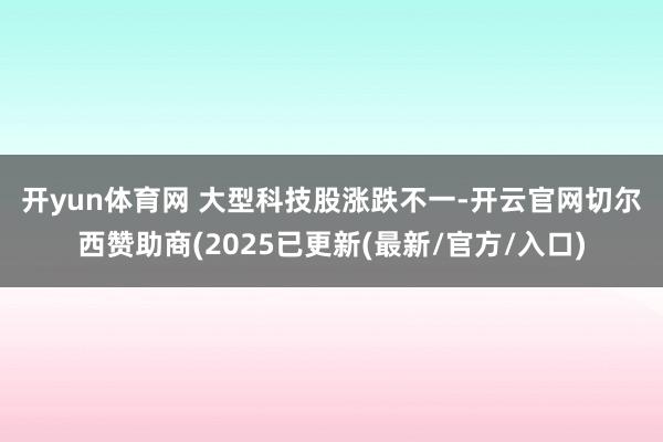 开yun体育网 　　大型科技股涨跌不一-开云官网切尔西赞助商(2025已更新(最新/官方/入口)